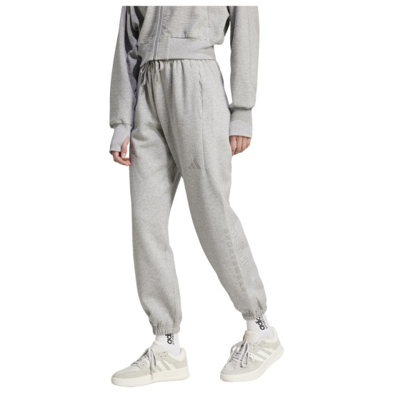 Adidas Γυναικείο παντελόνι φόρμας All SZN Fleece Graphic Loose Pants